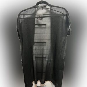 KLd open knit cardi duster NWT (D1)